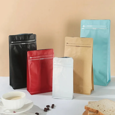 Bolsa para cafe con valvula